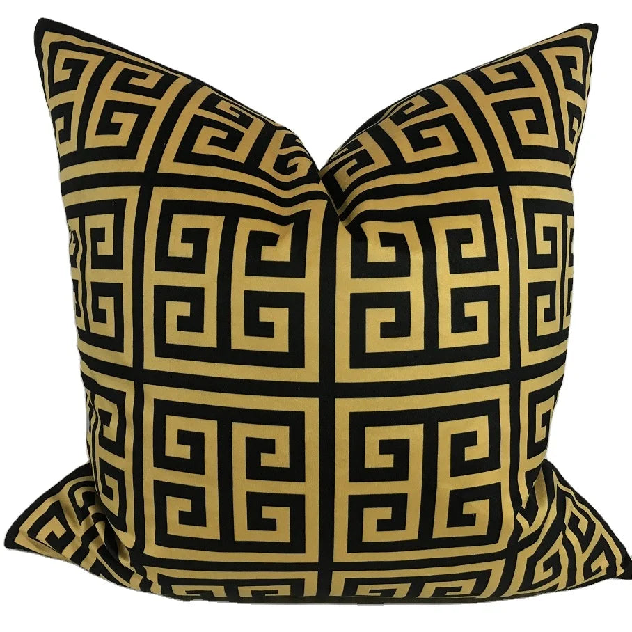 Velvet Decorative Throw Pillow Cover, Square, Removable Washable
