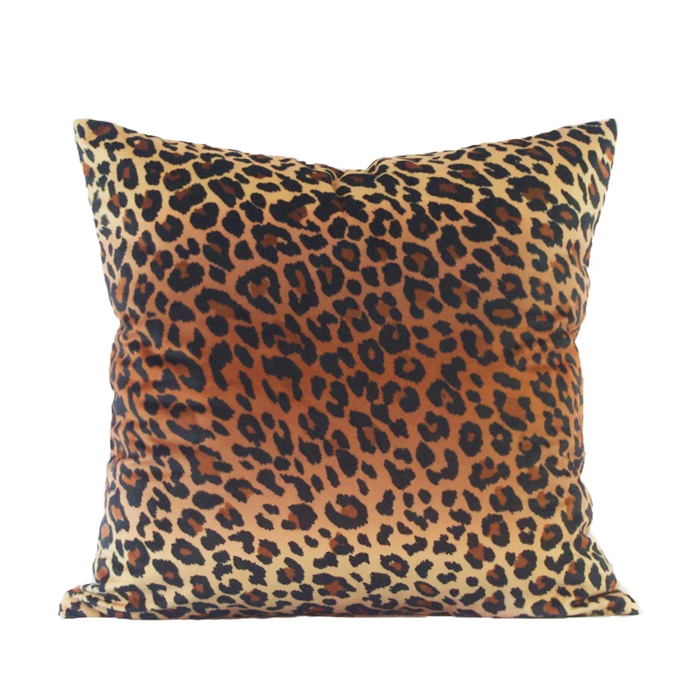 Velvet Decorative Throw Pillow Cover, Square, Removable Washable