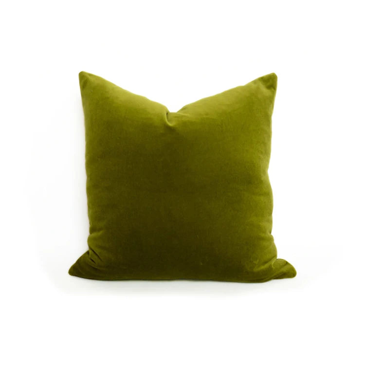 Velvet Decorative Throw Pillow Cover, Square, Removable Washable