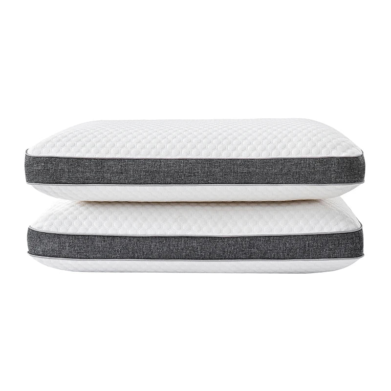 Hypoallergenic Memory Foam Pillow with Washable Cover, Ergonomic Neck Support